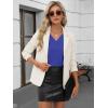 image:imageANRABESS Tank Top for Women Dressy Casual Business Work Blouses Sleeveless V Neck Textured Tops 2026 Spring Summer OutfitsRoyal Blue
