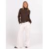 image:imageANRABESS Turtleneck Sweaters for Women Long Sleeve Dressy Casual Soft Knitted Button Pullover Tops 2025 Fall Winter ClothesChocola