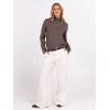 image:imageANRABESS Turtleneck Sweaters for Women Long Sleeve Dressy Casual Soft Knitted Button Pullover Tops 2025 Fall Winter ClothesNutmeg