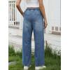 image:imageANRABESS Women Barrel Jeans High Waisted Wide Leg Drawstring Denim Pants Y2K Baggy Loose Fit Trouser Jeans with PocketsMedium Blue