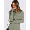 image:imageANRABESS Women Long Sleeve Shirts Rib Knit Slim Fit Tops Basic Tee Spring Outfits Casual TShirt Underscrubs Layer ClothesSage Green