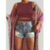 image:imageANRABESS Women Tank Tops High Neck Sleeveless Sexy Cutout Racer Back Going Out Crop Tops Shirts Summer Y2K OutfitsWine Red