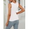 image:imageANRABESS Women Tank Tops Square Neck Sleeveless Summer Slim Fit Shirts Knit Basic Tee Undershirts 2026 Beach Vacation ClothesWhite
