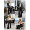 image:imageANRABESS Women Wide Leg Dress Pants 2026 Summer High Waisted Business Casual Work Trousers Dressy Office Palazzo Pants SlacksBlack