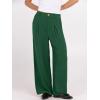 image:imageANRABESS Women Wide Leg Dress Pants 2026 Summer High Waisted Business Casual Work Trousers Dressy Office Palazzo Pants SlacksGreen Forest