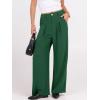 image:imageANRABESS Women Wide Leg Dress Pants 2026 Summer High Waisted Business Casual Work Trousers Dressy Office Palazzo Pants SlacksGreen Forest
