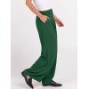 image:imageANRABESS Women Wide Leg Dress Pants 2026 Summer High Waisted Business Casual Work Trousers Dressy Office Palazzo Pants SlacksGreen Forest