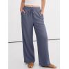 image:imageANRABESS Women Wide Leg Palazzo Pants 2026 Summer Casual Loose Elastic High Waisted Flowy Lounge Beach Trousers Work Outfits Blue Gray Medium