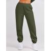 image:imageANRABESS Womens 2 Piece Outfits Lounge Hoodie Oversized Sweatshirt Jogger Sweatpants Y2K Tracksuit Sweatsuit Set Fall ClothesArmy Green