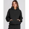 image:imageANRABESS Womens 2 Piece Outfits Lounge Hoodie Oversized Sweatshirt Jogger Sweatpants Y2K Tracksuit Sweatsuit Set Fall ClothesBlack