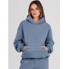 image:imageANRABESS Womens 2 Piece Outfits Lounge Hoodie Oversized Sweatshirt Jogger Sweatpants Y2K Tracksuit Sweatsuit Set Fall ClothesGrey Blue