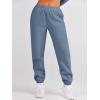 image:imageANRABESS Womens 2 Piece Outfits Lounge Hoodie Oversized Sweatshirt Jogger Sweatpants Y2K Tracksuit Sweatsuit Set Fall ClothesGrey Blue