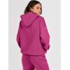 image:imageANRABESS Womens 2 Piece Outfits Lounge Hoodie Oversized Sweatshirt Jogger Sweatpants Y2K Tracksuit Sweatsuit Set Fall ClothesHot Pink