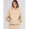 image:imageANRABESS Womens 2 Piece Outfits Lounge Hoodie Oversized Sweatshirt Jogger Sweatpants Y2K Tracksuit Sweatsuit Set Fall ClothesLight Yellow