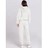 image:imageANRABESS Womens 2 Piece Outfits Lounge Hoodie Oversized Sweatshirt Jogger Sweatpants Y2K Tracksuit Sweatsuit Set Fall ClothesWhite