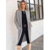 image:imageANRABESS Womens Cardigan Long Sweater Oversized Open Front Knit Coatigan Duster Coat 2025 Trendy Fall Outfits OuterwearGray