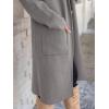 image:imageANRABESS Womens Cardigan Long Sweater Oversized Open Front Knit Coatigan Duster Coat 2025 Trendy Fall Outfits OuterwearGray
