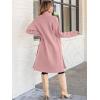 image:imageANRABESS Womens Cardigan Long Sweater Oversized Open Front Knit Coatigan Duster Coat 2025 Trendy Fall Outfits OuterwearPink