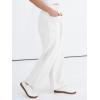 image:imageANRABESS Womens Casual Pants 2026 Summer Loose Fit Lounge Pants with Pockets High Waisted Elastic Waist Straight Leg TrousersWhite