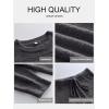 image:imageANRABESS Womens Fuzzy Fleece Pajama Sets 2 Piece Outfits Long Sleeve Top Wide Leg Pants Lounge Matching Set 2025 Fall WinterDeep Gray
