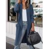 image:imageANRABESS Womens Long Cardigan Sweater 2025 Fall Fashion Casual Oversized Knit Open Front Coatigan Jacket Coat OutfitsDeep Blue