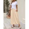 image:imageANRABESS Womens Maxi Skirt Summer Trendy High Waisted Boho Flowy Long Skirts 2026 Spring Fashion Beach Vacation ClothesApricot