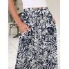 image:imageANRABESS Womens Maxi Skirt Summer Trendy High Waisted Boho Flowy Long Skirts 2026 Spring Fashion Beach Vacation ClothesFloral Black