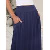 image:imageANRABESS Womens Maxi Skirt Summer Trendy High Waisted Boho Flowy Long Skirts 2026 Spring Fashion Beach Vacation ClothesNavy Blue