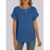 image:imageANRABESS Womens Oversized Short Sleeve T ShirtsDark Blue