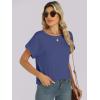 image:imageANRABESS Womens Oversized Short Sleeve T ShirtsGray Blue