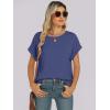 image:imageANRABESS Womens Oversized Short Sleeve T ShirtsGray Blue
