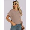image:imageANRABESS Womens Oversized Short Sleeve T ShirtsKhaki