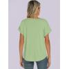 image:imageANRABESS Womens Oversized Short Sleeve T ShirtsLight Green