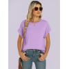 image:imageANRABESS Womens Oversized Short Sleeve T ShirtsLilac