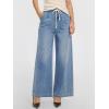 image:imageANRABESS Womens Wide Leg Jeans High Waisted Trendy Drawstring Denim Pants Casual Relaxed Fit Trouser with PocketsLight Blue