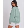 image:imageANRABESS Oversized Sweatshirt for Women Crewneck Y2K Hoodies Fleece Casual Comfy Pullover Top Fall Outfits Clothes 2025Light Green