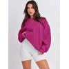 image:imageANRABESS Oversized Sweatshirt for Women Crewneck Y2K Hoodies Fleece Casual Comfy Pullover Top Fall Outfits Clothes 2025Light Pink