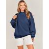 image:imageANRABESS Oversized Sweatshirt for Women Crewneck Y2K Hoodies Fleece Casual Comfy Pullover Top Fall Outfits Clothes 2025Navy Blue