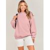 image:imageANRABESS Oversized Sweatshirt for Women Crewneck Y2K Hoodies Fleece Casual Comfy Pullover Top Fall Outfits Clothes 2025Pink
