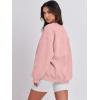 image:imageANRABESS Oversized Sweatshirt for Women Crewneck Y2K Hoodies Fleece Casual Comfy Pullover Top Fall Outfits Clothes 2025Pink