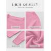 image:imageANRABESS Sweaters for Women 2025 Long Sleeve Crewneck Loose Fit Lightweight Knit Basic Fall Sweater OutfitsCoral Pink
