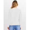 image:imageANRABESS Sweaters for Women 2025 Long Sleeve Crewneck Loose Fit Lightweight Knit Basic Fall Sweater OutfitsWhite