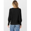 image:imageANRABESS Sweaters for Women Long Sleeve Crewneck Casual Loose Wool Blend Soft Knit Pullover Tops 2025 Fall Fashion OutfitsBlack