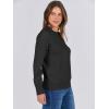 image:imageANRABESS Sweaters for Women Long Sleeve Lightweight Crewneck Soft Basic Knit Loose Fit Pullover Top 2025 Fall Trendy OutfitsBlack