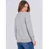 image:imageANRABESS Sweaters for Women Long Sleeve Lightweight Crewneck Soft Basic Knit Loose Fit Pullover Top 2025 Fall Trendy OutfitsLight Gray
