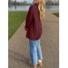 image:imageANRABESS Sweaters for Women Oversized Cable Knit Fall Long Sleeve Crewneck Casual Pullover Sweater Tops 2025 Winter OutfitsBright Burgundy