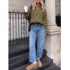image:imageANRABESS Sweaters for Women Oversized Cable Knit Fall Long Sleeve Crewneck Casual Pullover Sweater Tops 2025 Winter OutfitsBrown Yellow