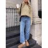 image:imageANRABESS Sweaters for Women Oversized Cable Knit Fall Long Sleeve Crewneck Casual Pullover Sweater Tops 2025 Winter OutfitsDark Apricot