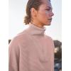 image:imageANRABESS Women Quarter Zip Oversized Casual Loose Rib Knit Cozy Pullover Sweaters Top 2025 Fall Fashion Outfits ClothesPink