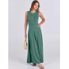image:imageANRABESS Women Summer Casual Sleeveless Maxi Sundress Button Fit amp Flare ALine Flowy Long Dresses 2026 Beach OutfitsGrass